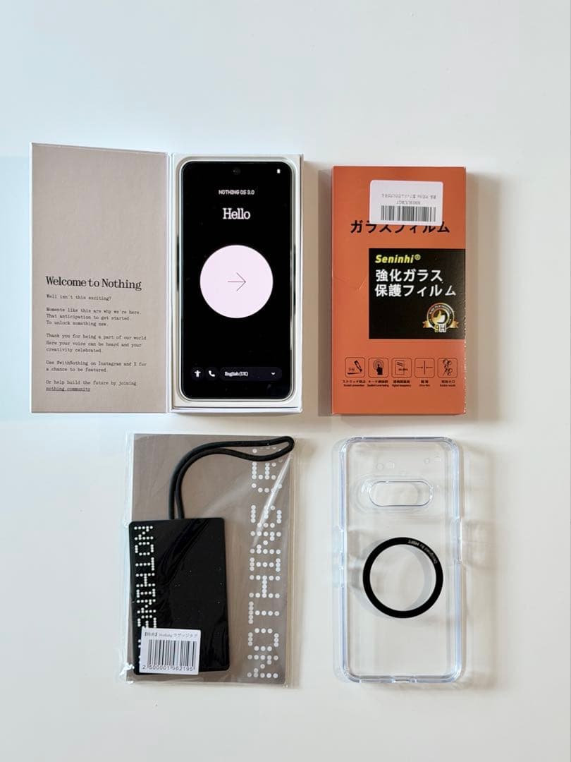 【ほぼ新品】Nothing Phone 3a 8+128GB SIMフリー