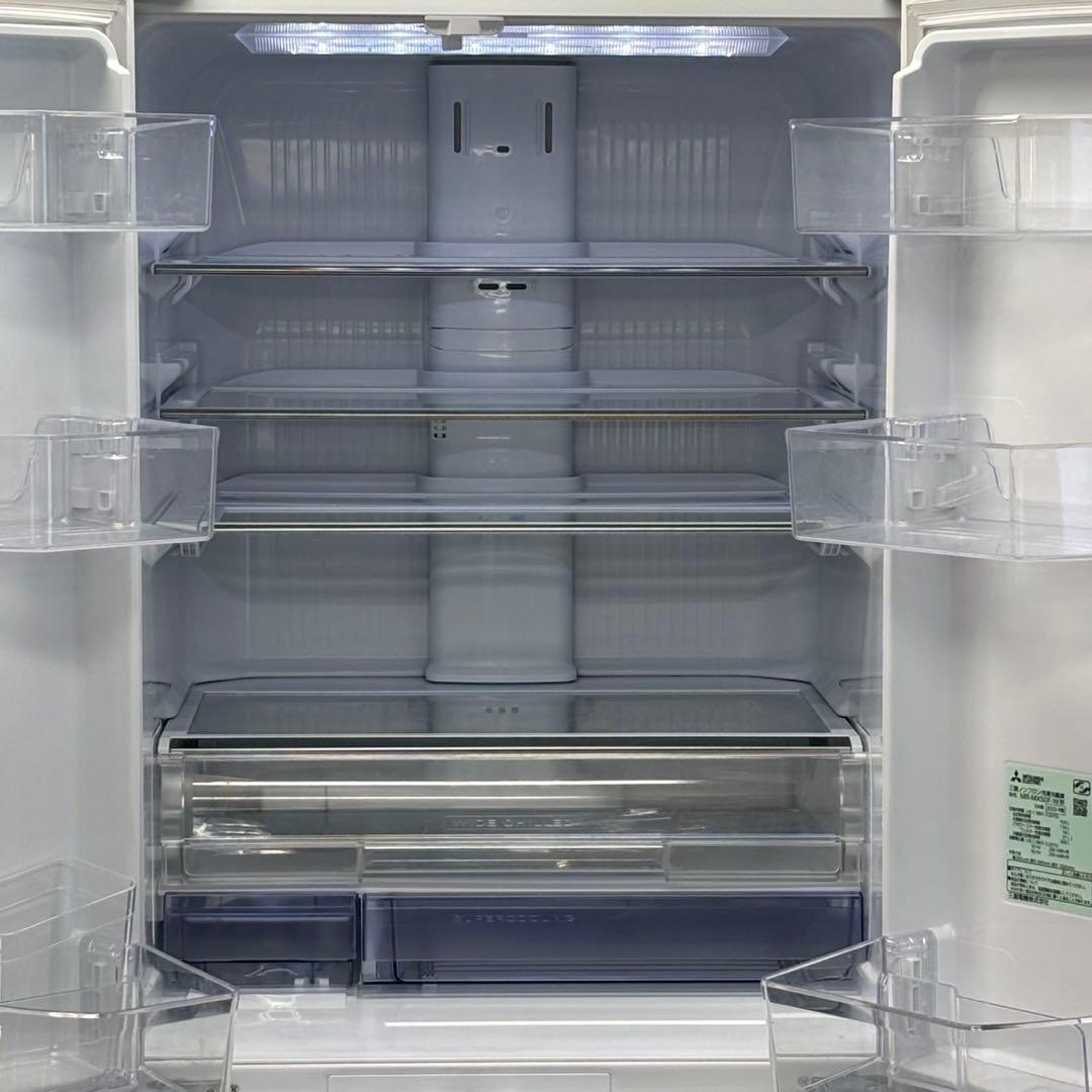 ＊送料込！設置対応◎2020三菱503L MR-MX50F-W 6枚ドア冷蔵庫