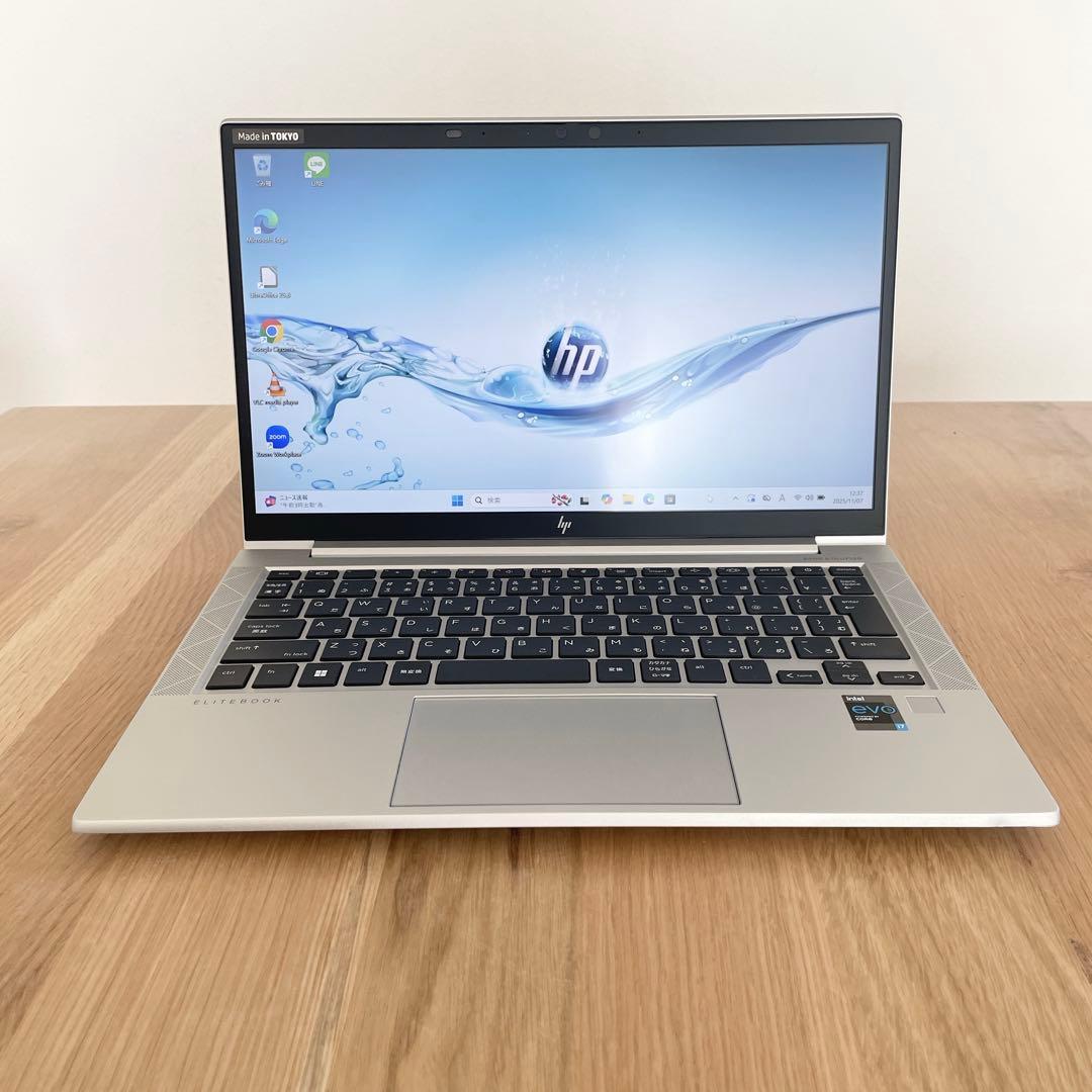 【準美品】HP EliteBook i7 2023年製 メモリ16 SSD512