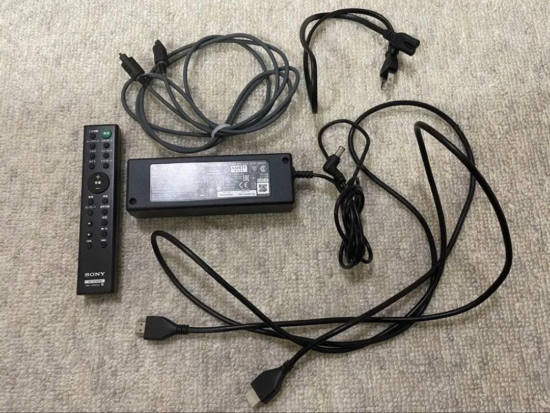 即日発送✴︎SONY リモコン付き サウンドバー HT-S200F 2020年製