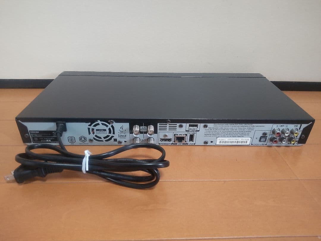 東芝　REGZA　DBR―Z320 1TB プチメンテ済み
