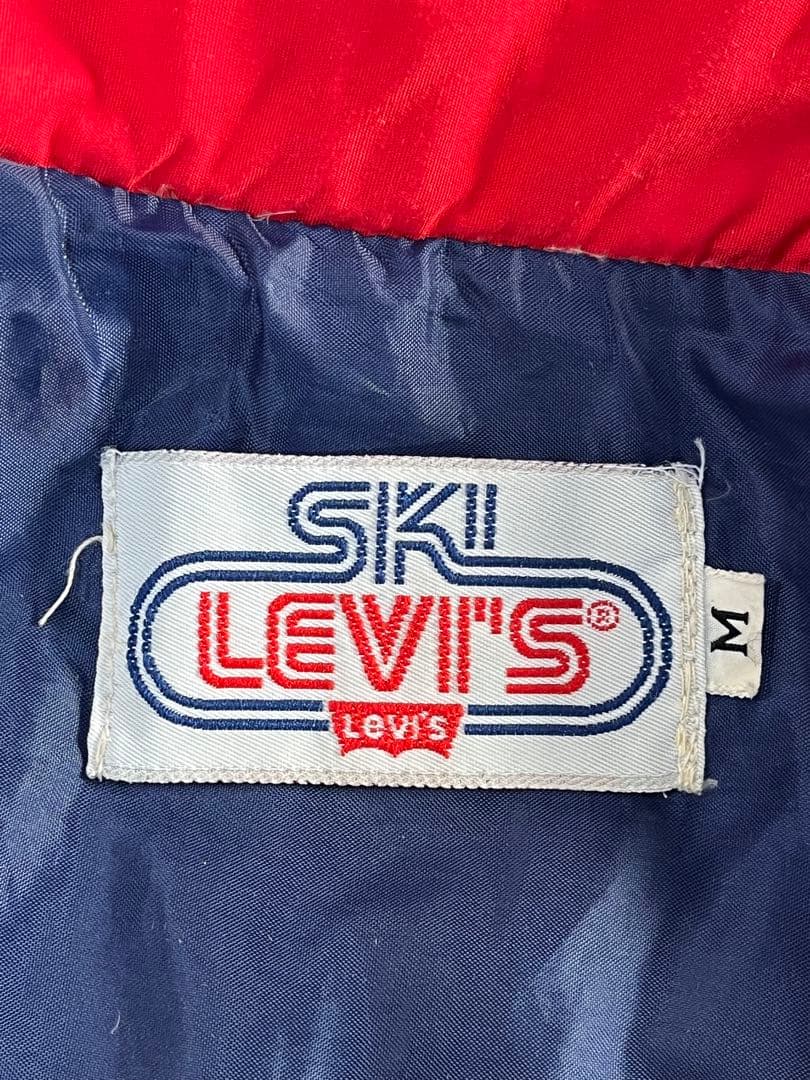 70sスキーリーバイスダウンベスト木村拓哉着用古着ビンテージSKILEVI'S