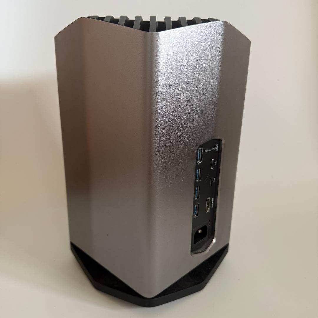 Apple Mac mini eGPUのセット（Blackmagic eGPU）