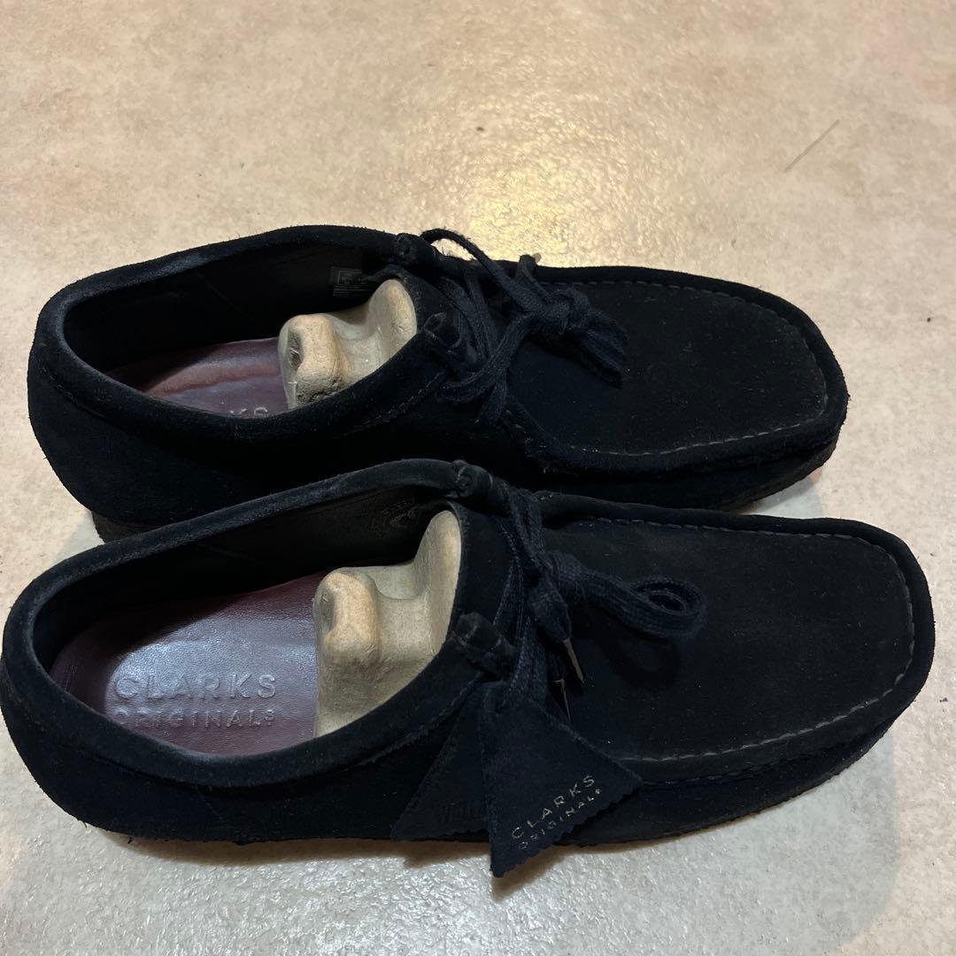 クラークス　オリジナルズ　ワラビー　ブラック　黒　27.5 スエード UK9.5