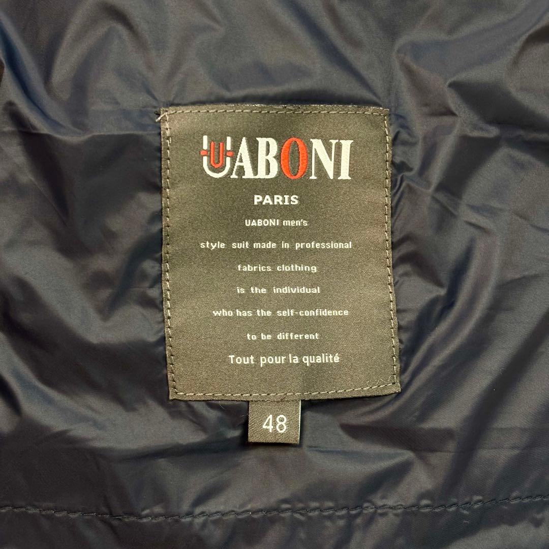 新品未使用 UABONI ユアボニ レザーダウンジャケット キャメル