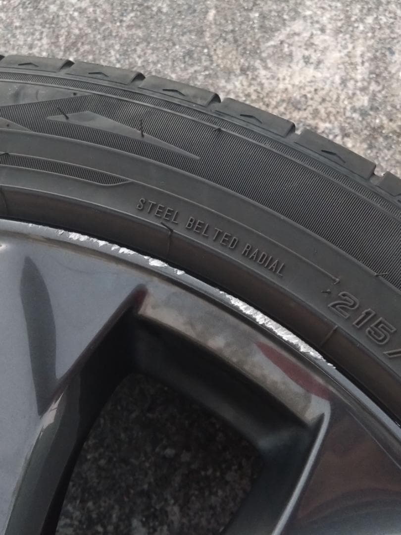 【マツダ CX-3 純正 18インチ ホイール4本＋タイヤ付】215/50R18