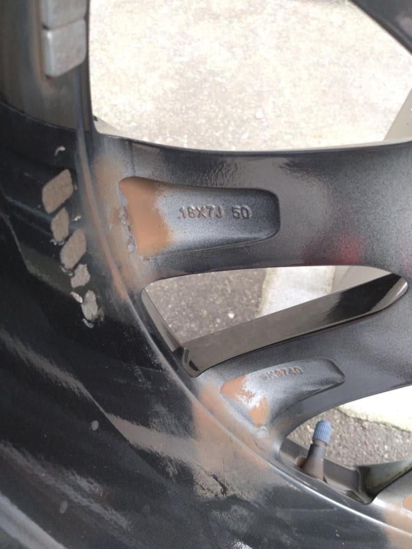 【マツダ CX-3 純正 18インチ ホイール4本＋タイヤ付】215/50R18