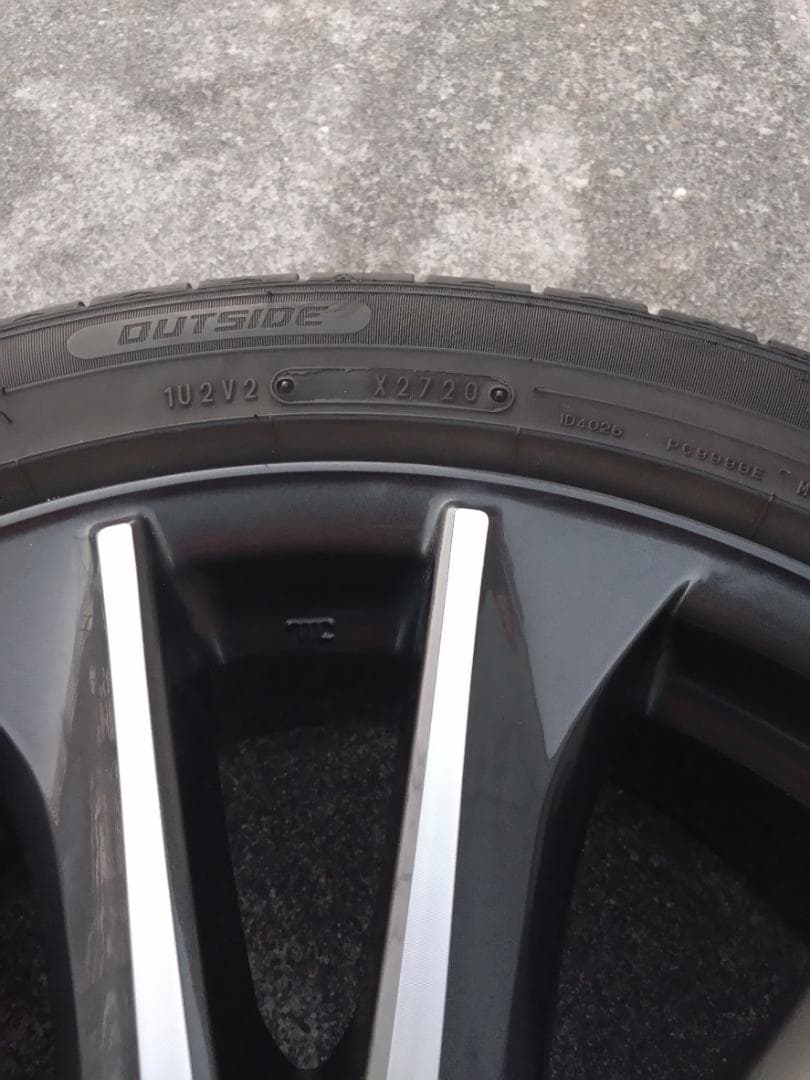 【マツダ CX-3 純正 18インチ ホイール4本＋タイヤ付】215/50R18