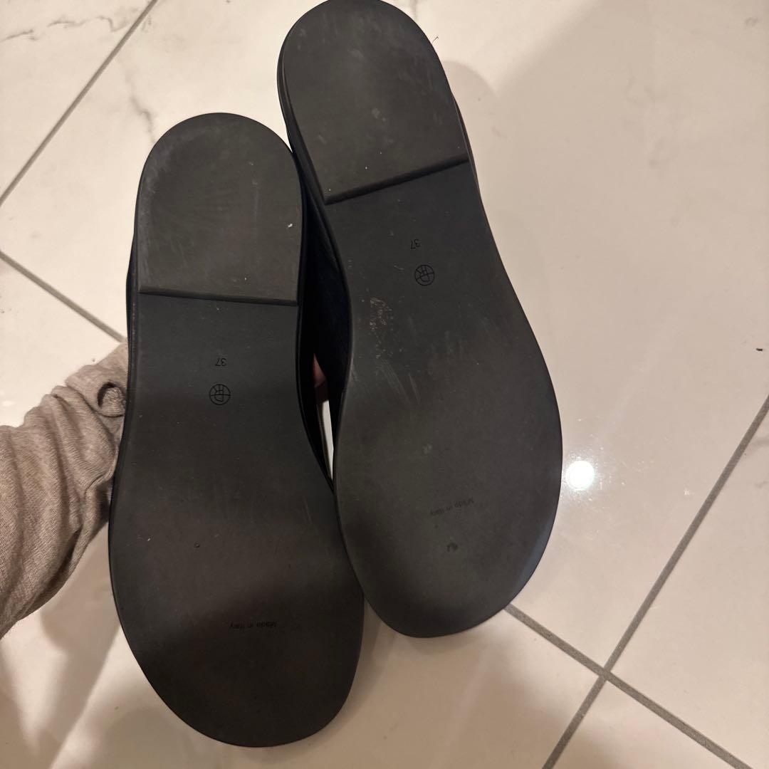 the row ザロウ Canal レザー ローファー フラットシューズ 値下無