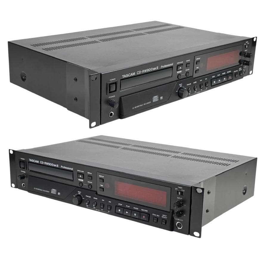 美品・CD再生履歴0時間 TASCAM CDレコーダー CD-RW900MK2