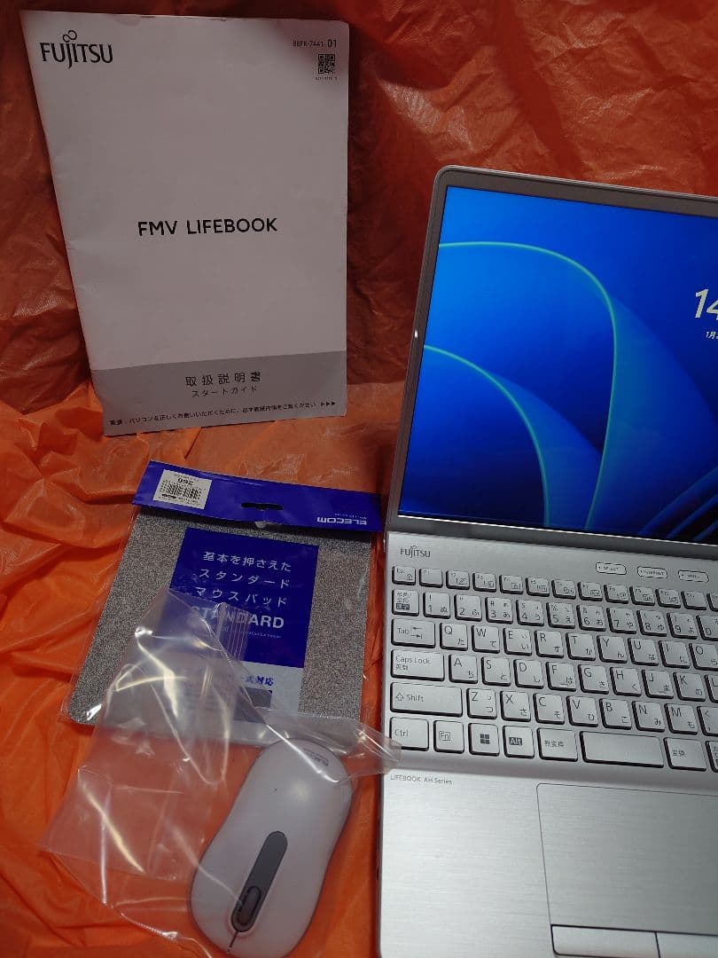 富士通 ノートパソコン DVD