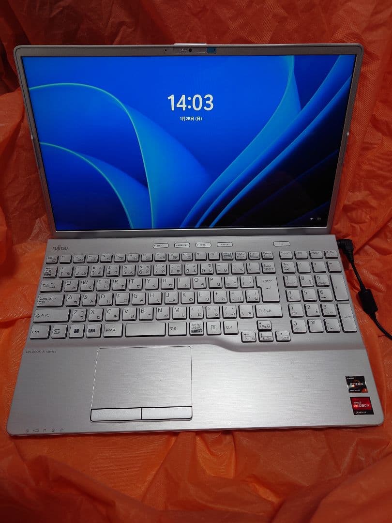 富士通 ノートパソコン DVD