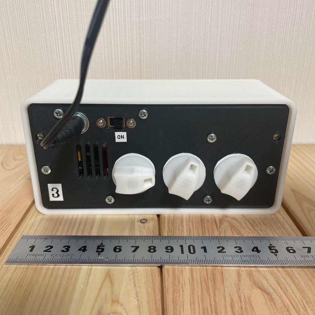 昔の名鉄パノラマカーのスピードメーター風の置き物 ニキシー管使用