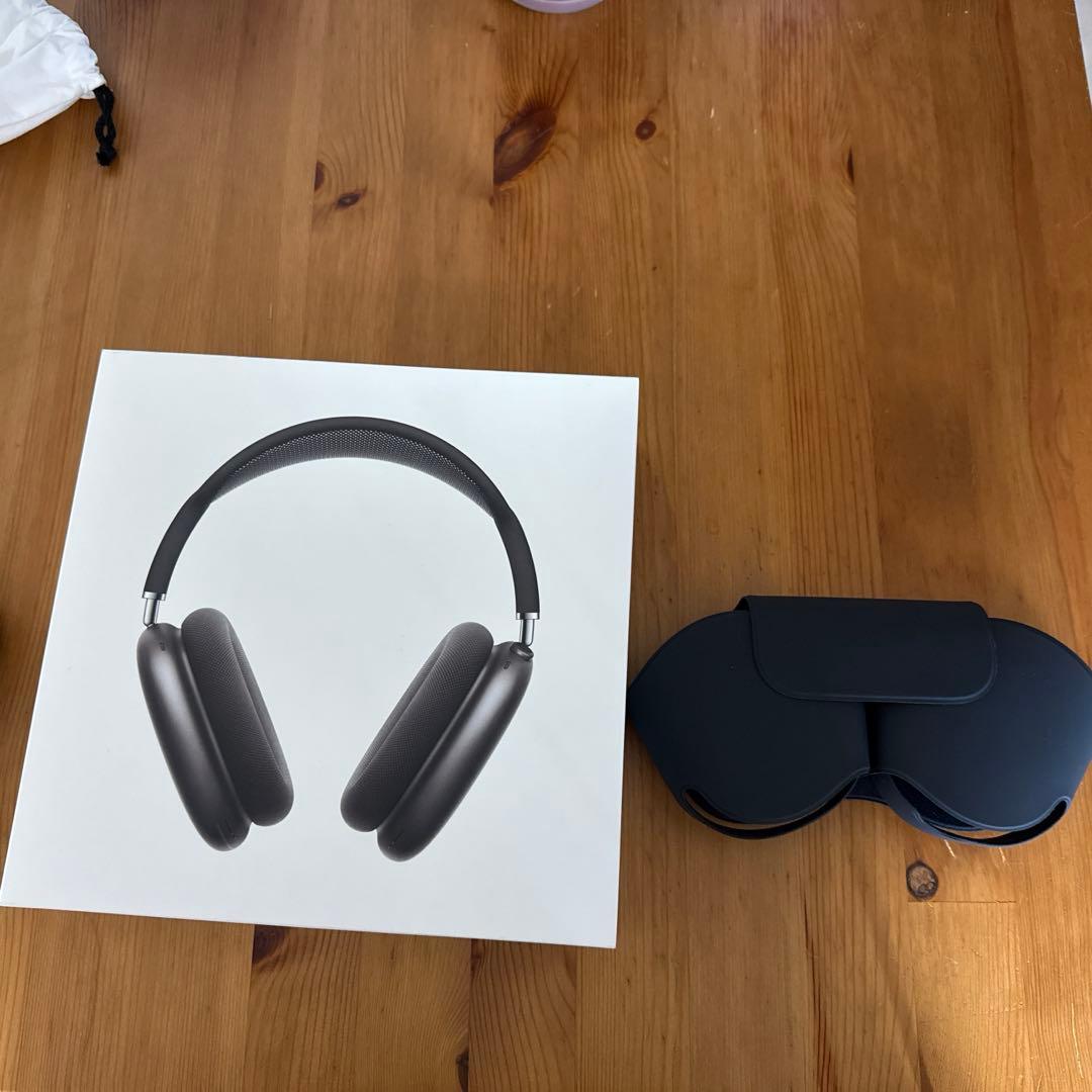 AirPods Max スペースグレイ　刻印有