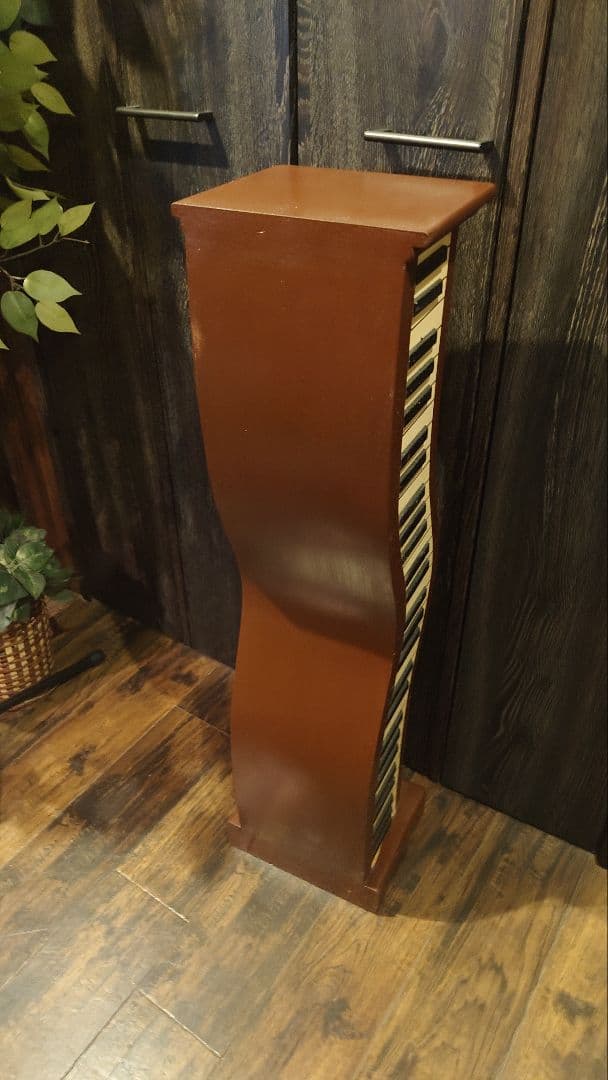 ピアノ鍵盤デザイン ラック16日まで千円引き