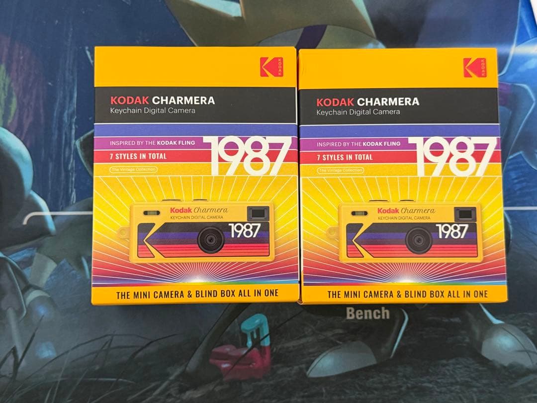 【未開封】 kodak charmera 2個セットデジタルカメラ キーチェーン