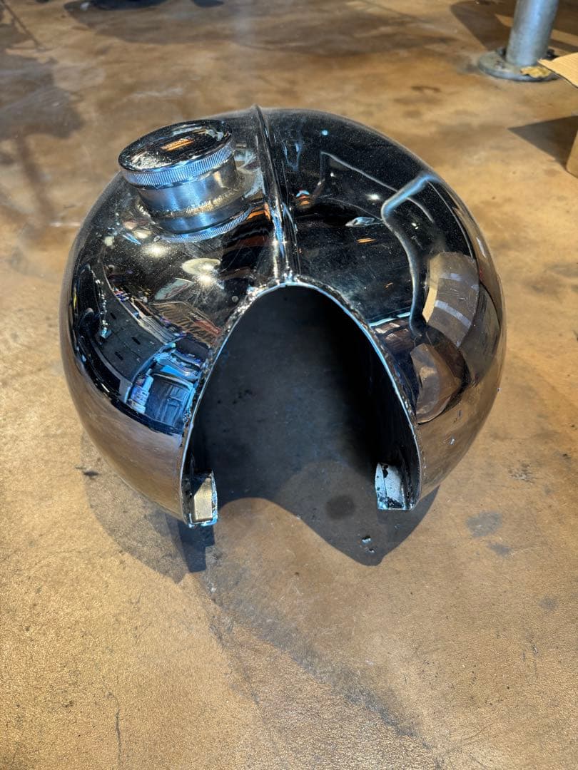 SR400 SR500メッキタンク ガソリンキャップ付き