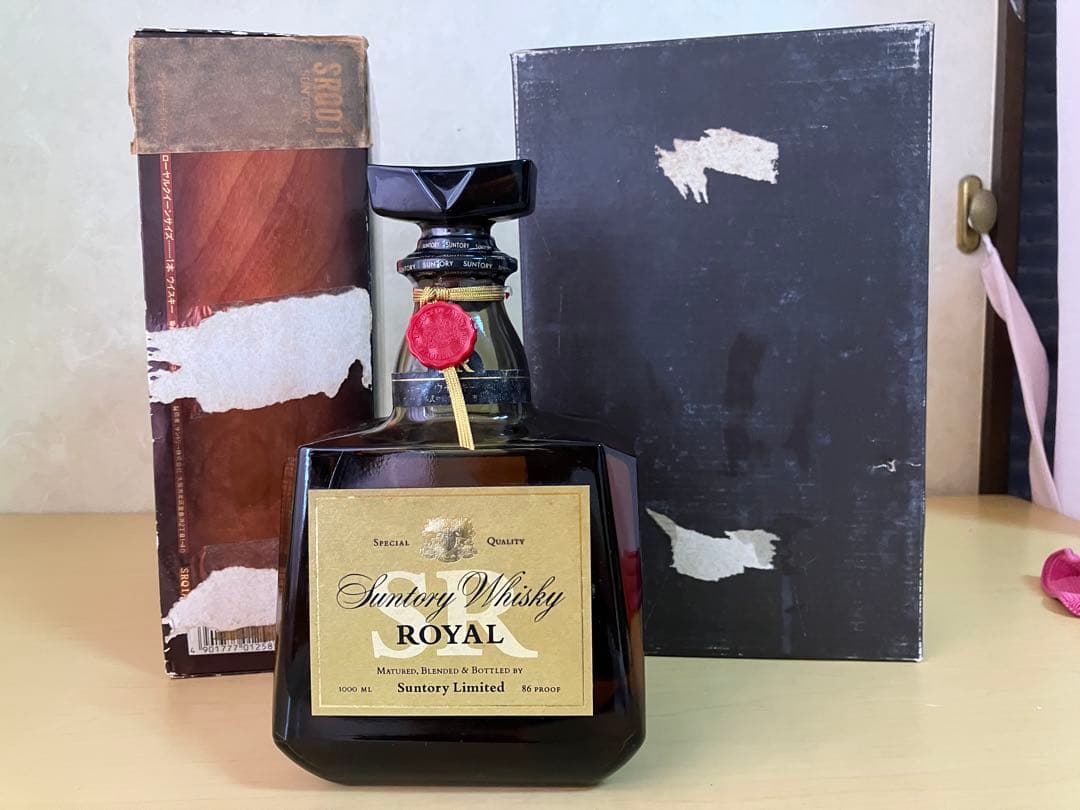 サントリーウイスキー ロイヤル 1000ml クイーンサイズ　古酒　2本