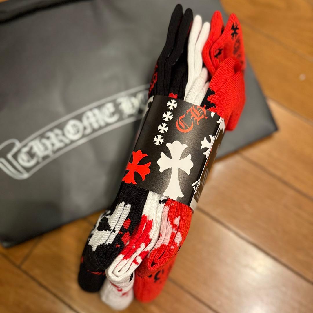 クロムハーツ　socks3枚セット