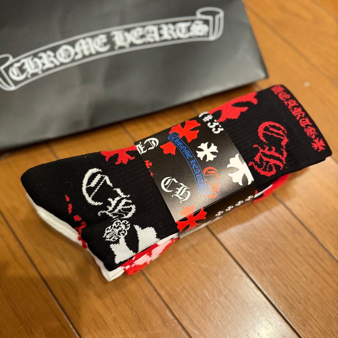 クロムハーツ　socks3枚セット
