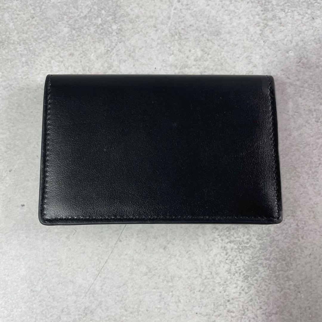 【現行 付属品完備】極美品 バレンシアガ Envelope 名刺入れ 黒 レザー
