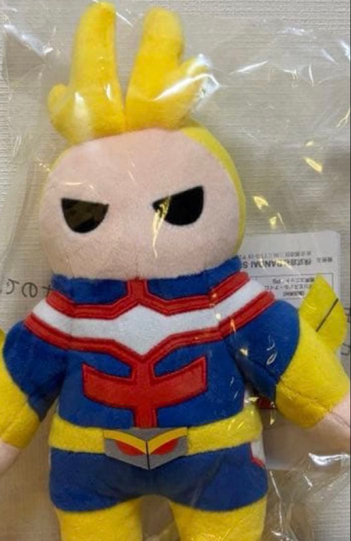 僕のヒーローアカデミア　ヒロアカ　オールマイト　ラストワン　E ぬいぐるみ