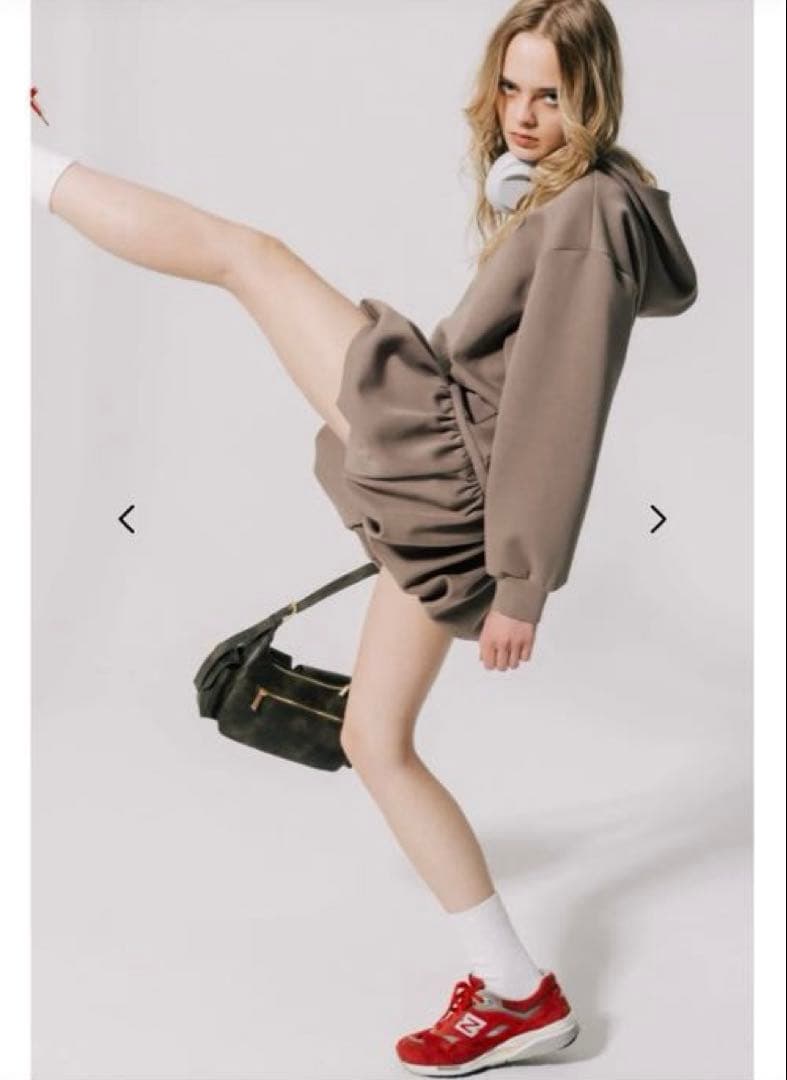 ワンピース thetoe Wagner Hoodie Dress