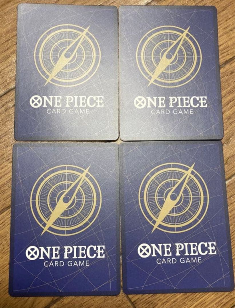 たしぎ　フラッグシップバトル　フラシ　開封済み　パラレル　プロモ　4枚セット