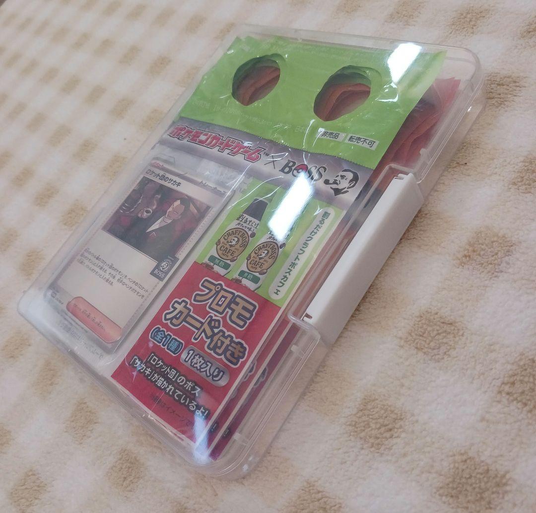 ★1200　ロケット団のサカキ　プロモ　BOSS　ポケカ　10枚　新品・未開封