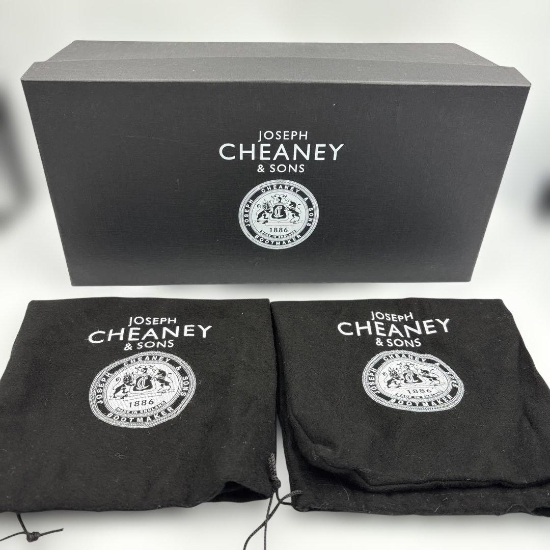 【新品】ジョセフチーニー ASTWELL ストレートチップ 6.5 モカ 英国製