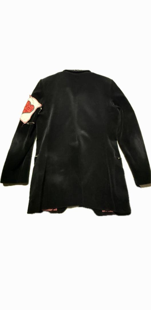 80s Uk Velvet Tailored Jacket Punk sex期
