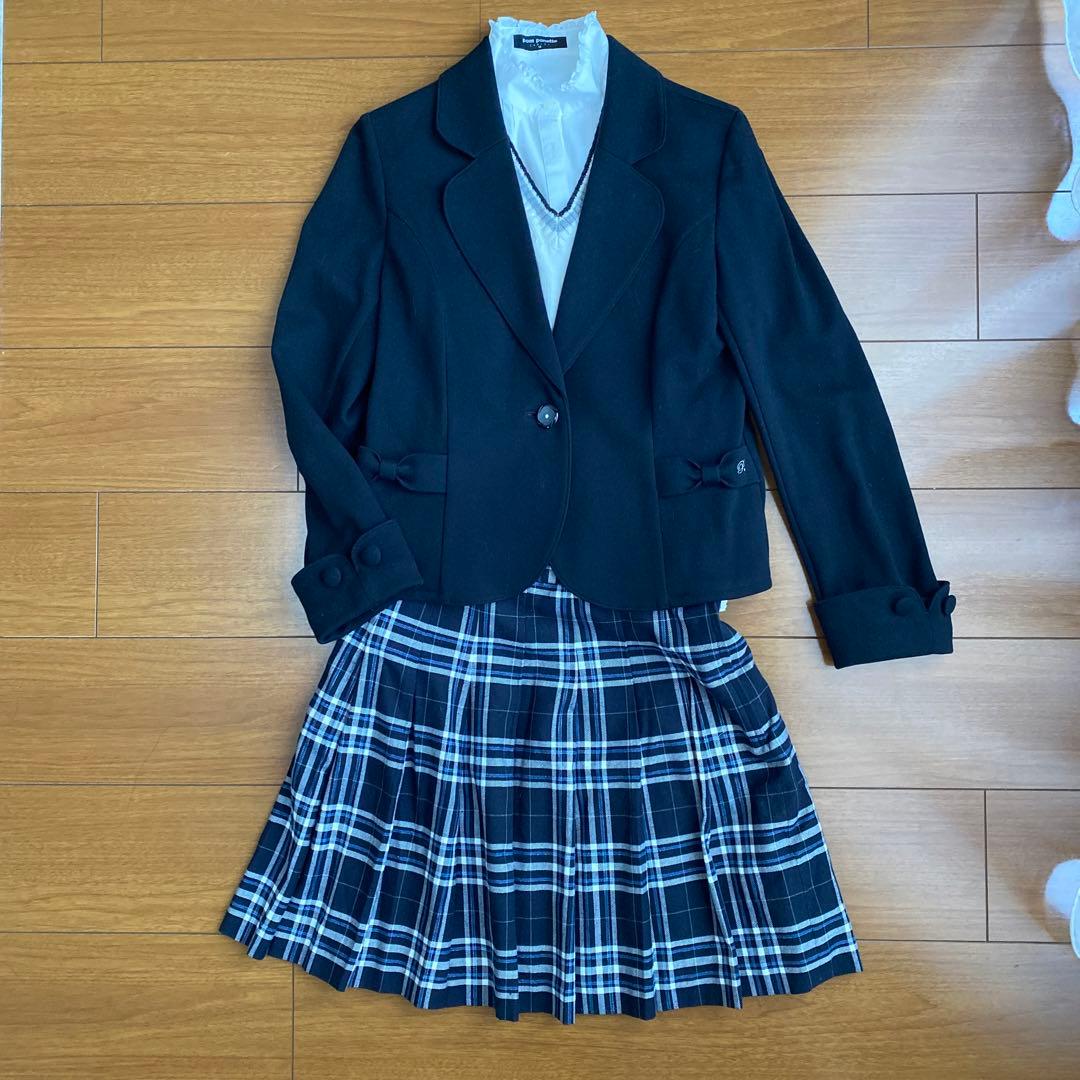 ポンポネット　セットアップ　4点セット　受験　卒業式