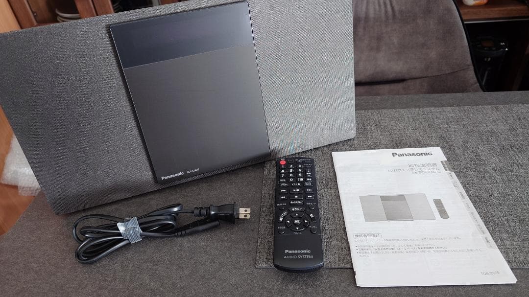 ＜中古＞Panasonic ミニコンポ SC-HC420／ブラック