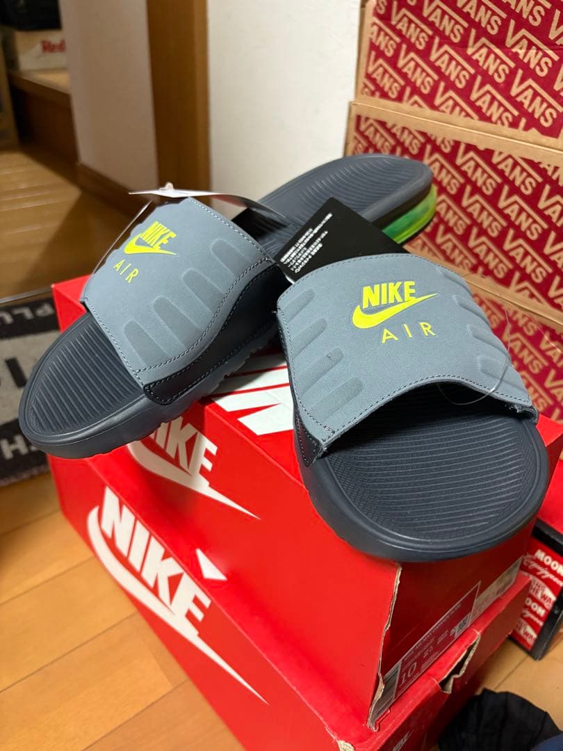 nike airmax camden slide サンダル グレー/イエロー