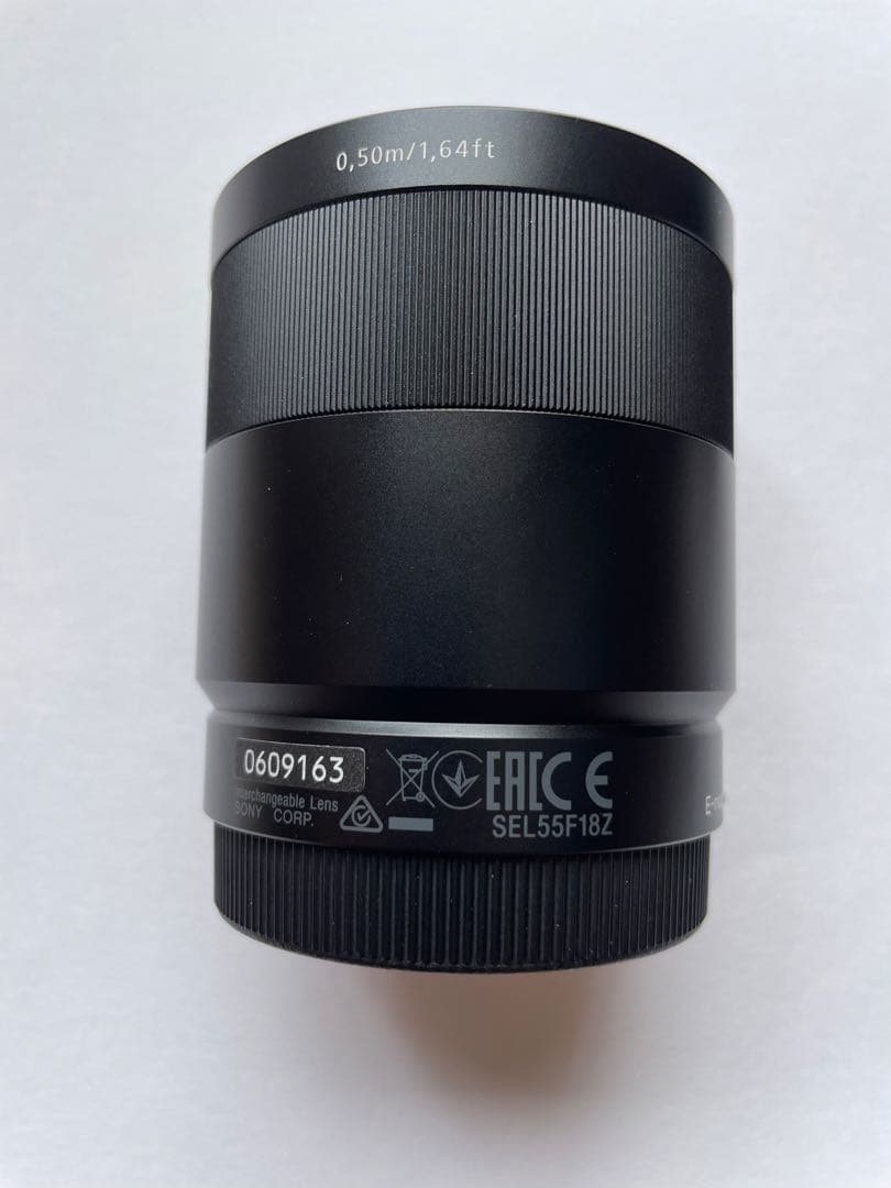 55mm f1.8 za メタルフード付き