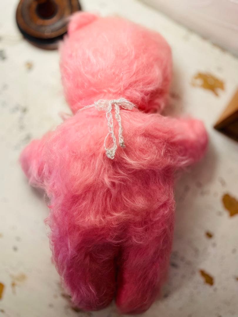 ༄༅ 小麗༄༅ページ　ピンクのヴィンテージ ベア