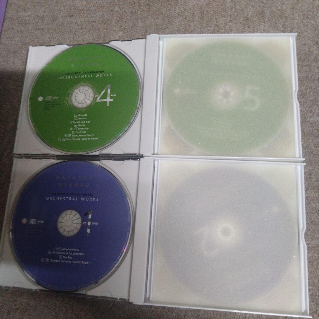 CDブック　林光の音楽 全1巻　CD20枚 （SHM 1-20）　書籍欠品です。