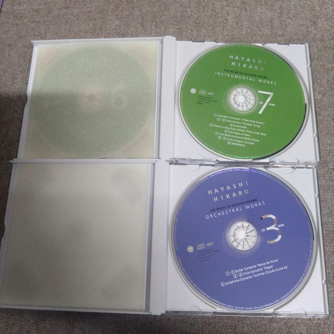 CDブック　林光の音楽 全1巻　CD20枚 （SHM 1-20）　書籍欠品です。