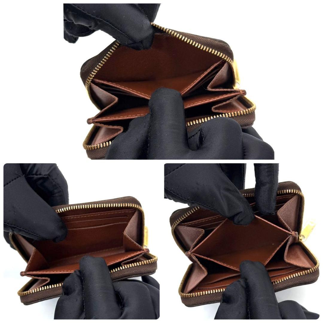 良品 ルイヴィトン モノグラム ジッピーパース 小銭 財布 ラウンドジップ