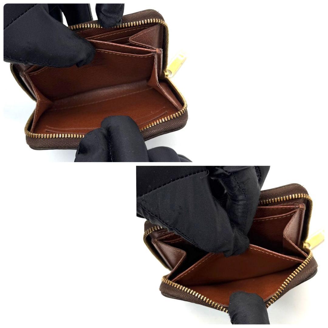 良品 ルイヴィトン モノグラム ジッピーパース 小銭 財布 ラウンドジップ