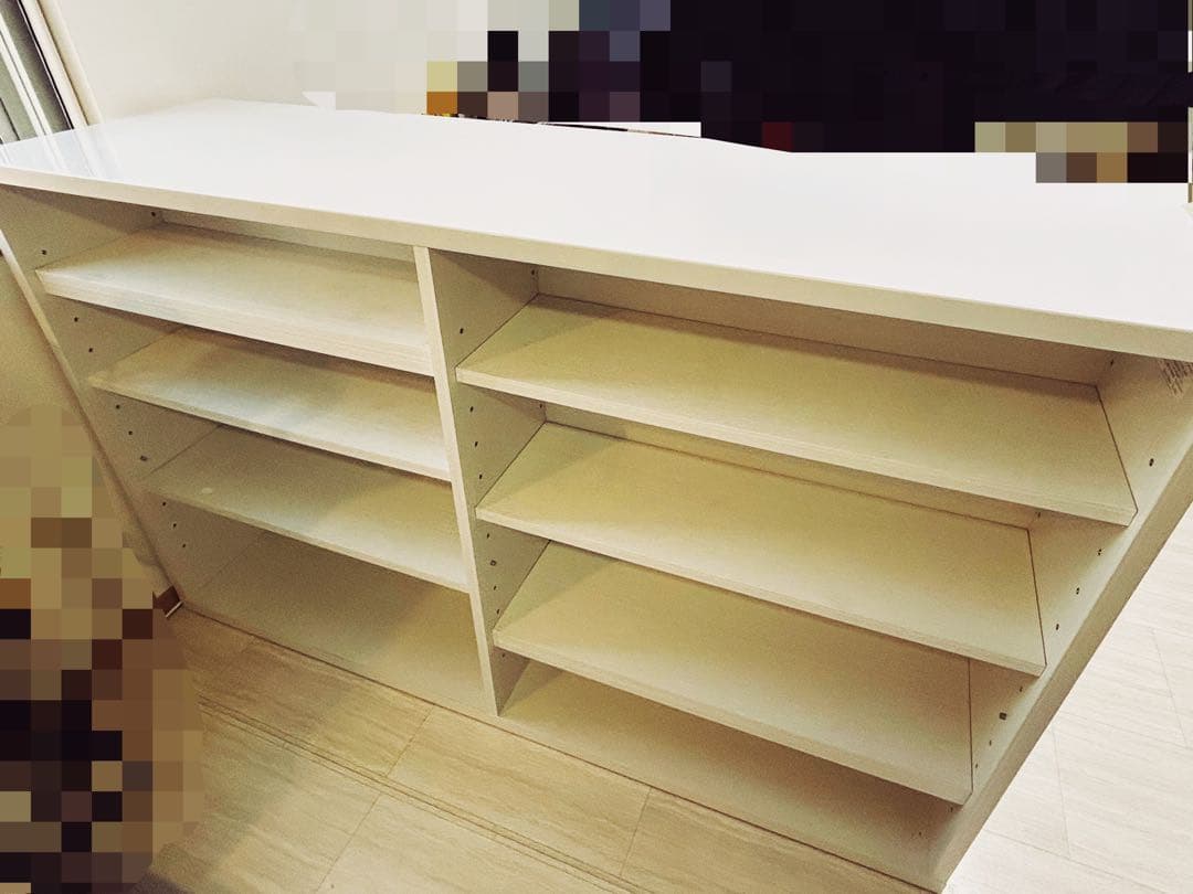 くも　中古カウンターテーブル