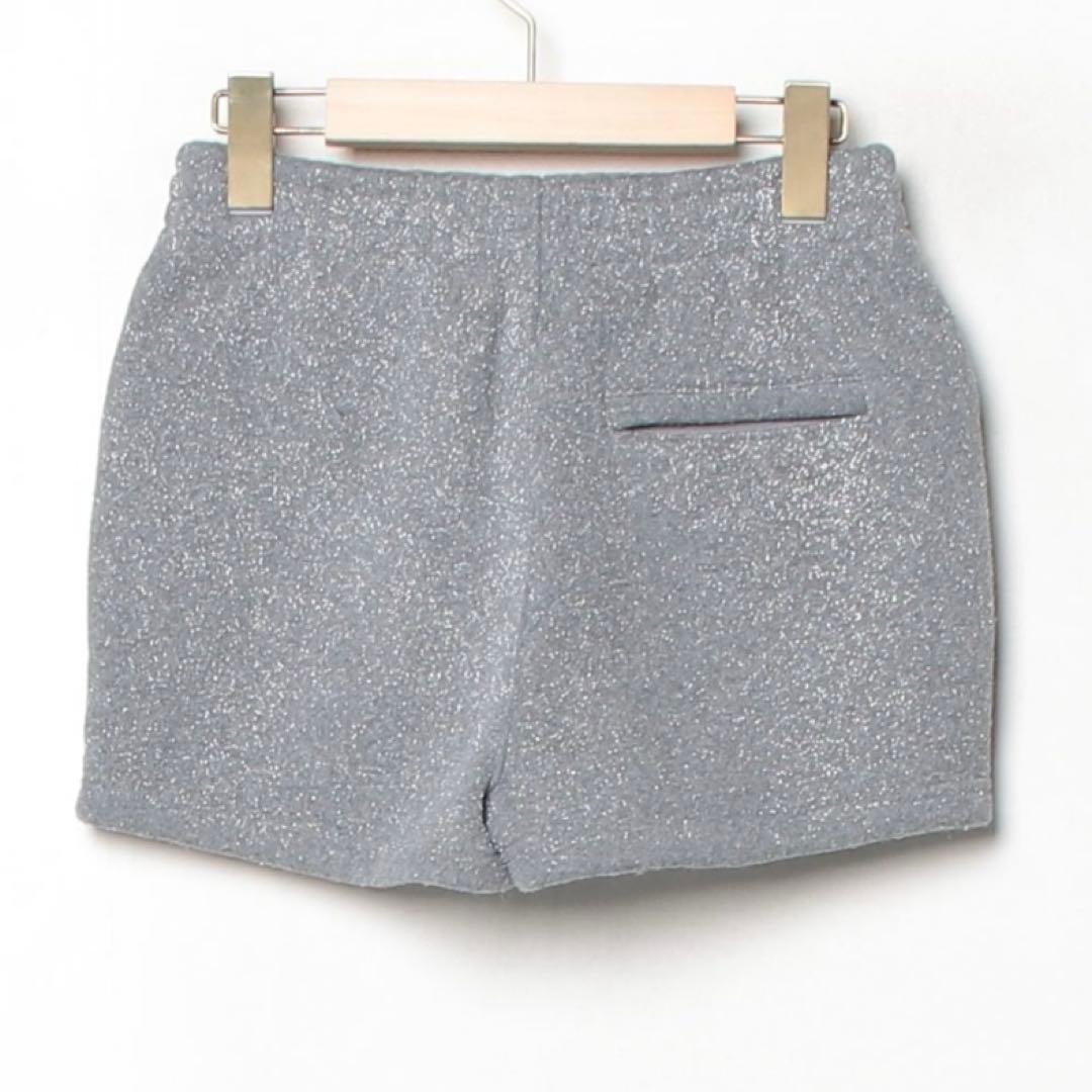 ALEXANDER WANG グリッター ショートパンツ グレー XS