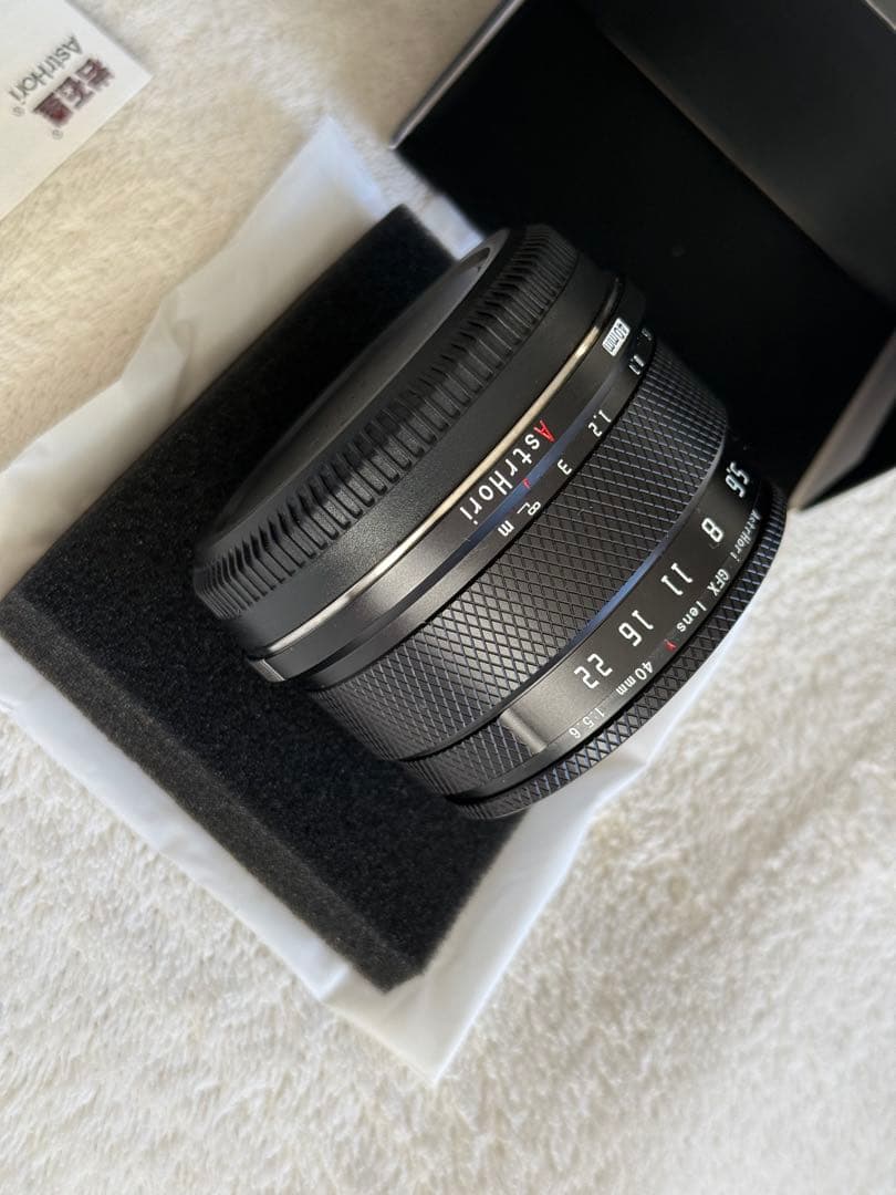 【極美品】AstrHori 40mm F5.6 単焦点 GFXマウント ブラック