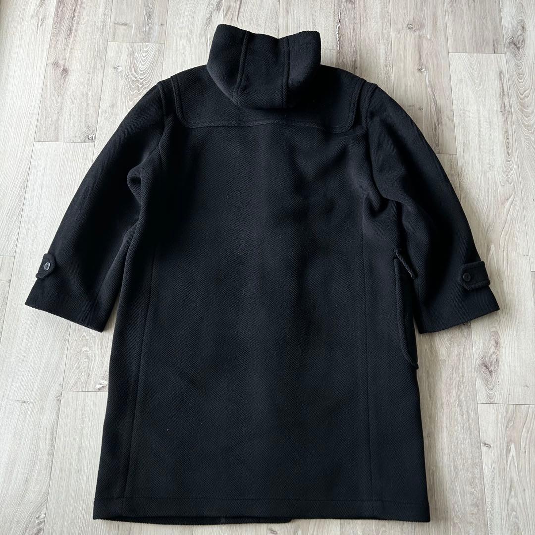 NEW YORKER MOORBROOK ヘリンボーン ダッフルコート L 黒