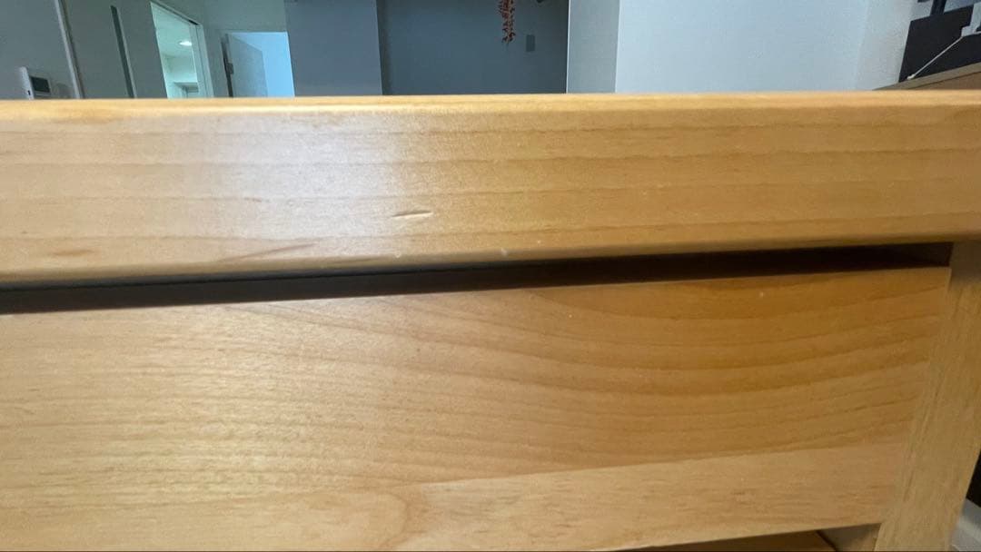 【8/26まで出品】ベルメゾン アルダー材 ハイタイプキッチンカウンター