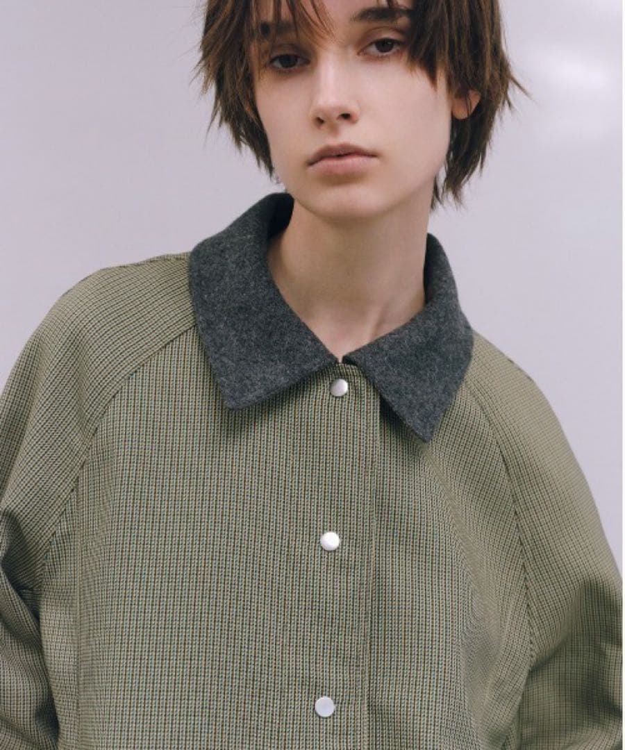 ジャケット・アウター TODAYFUL Houndstooth Raglan Jacket