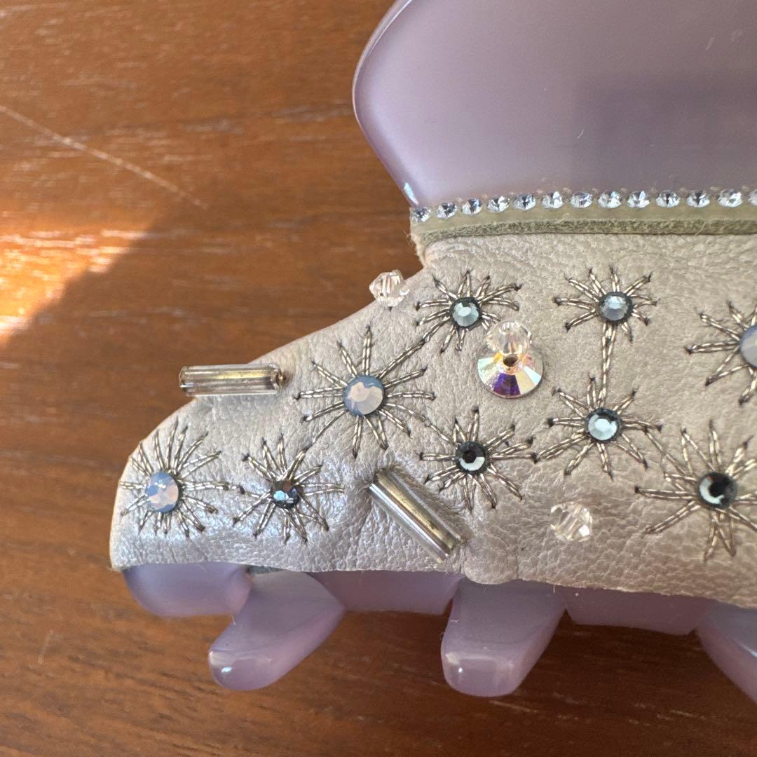 《未使用》acca アッカ 雪の結晶のヘアクリップビジュー付き