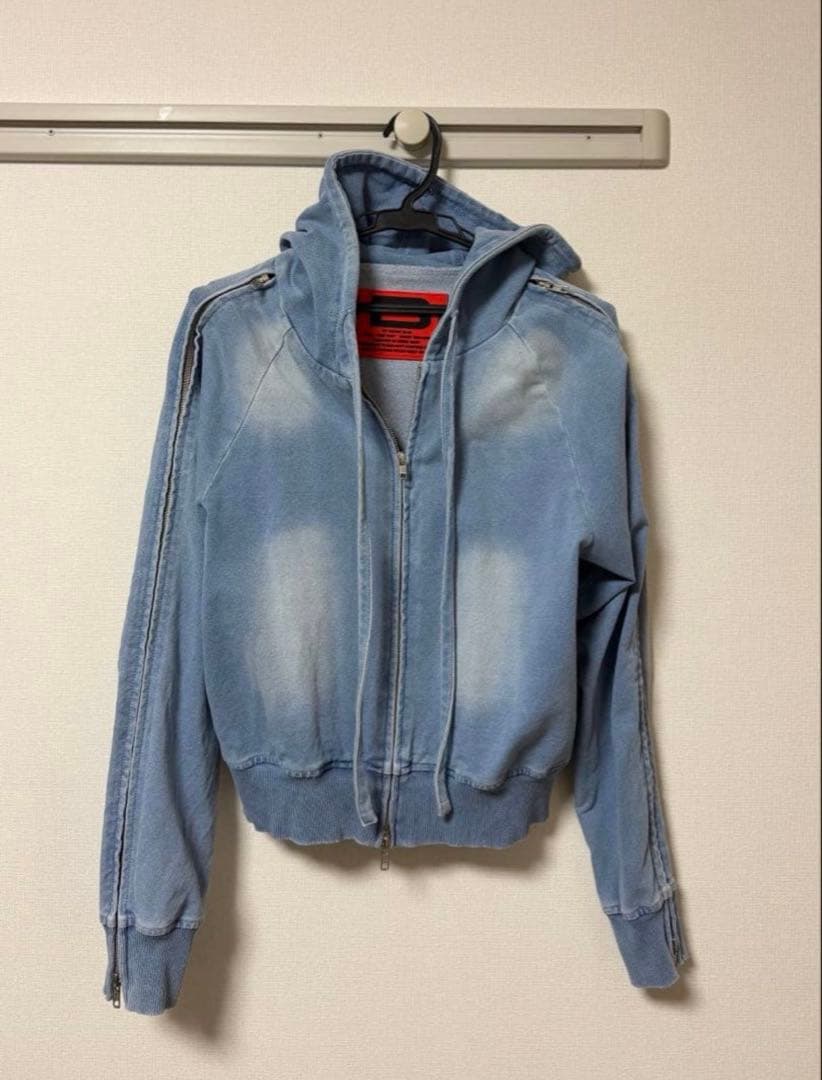 beeden フード付きジップパーカー　美品　即日発送