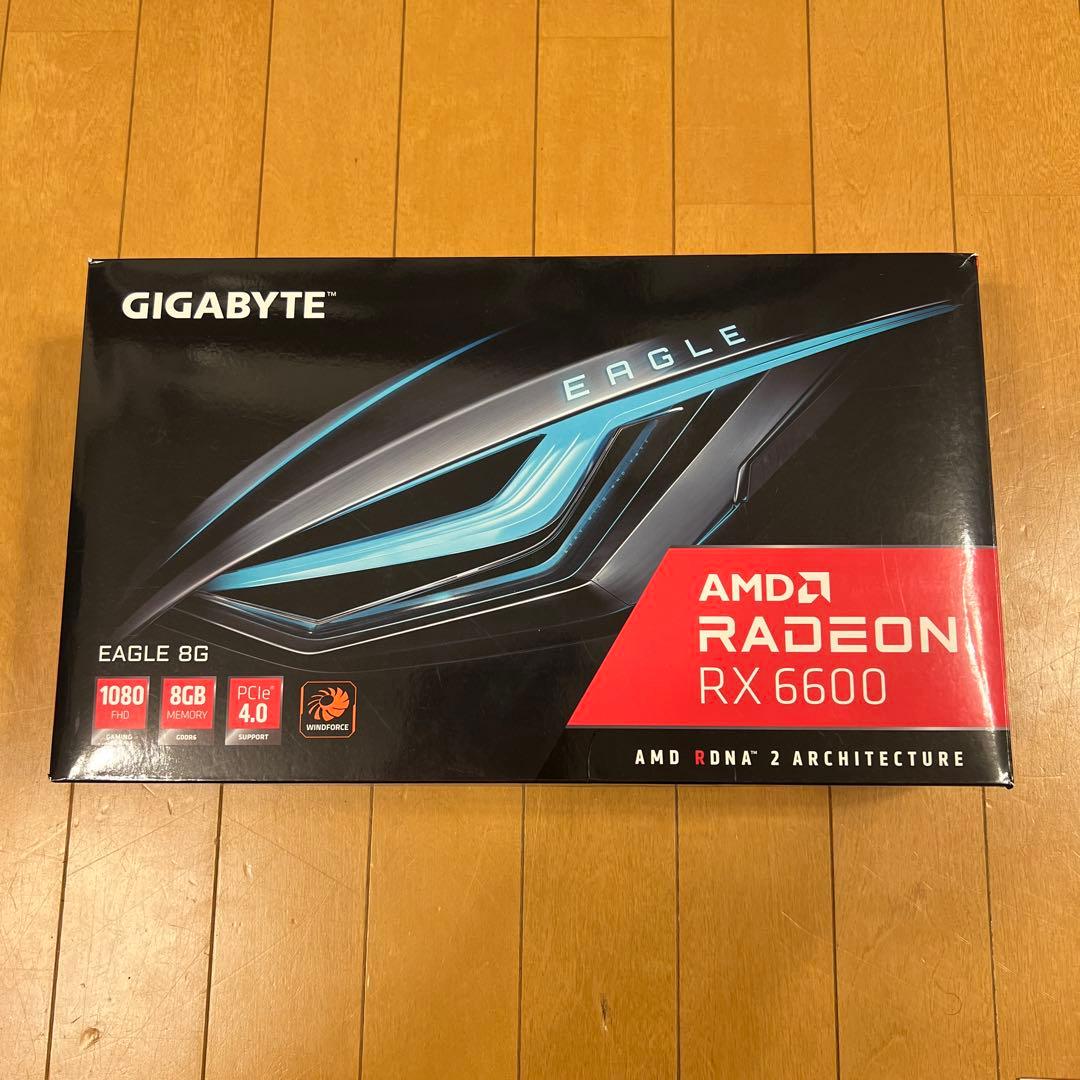 グラフィックボード・グラボ・ビデオカード GIGABYTE Radeon RX 6600 8GB