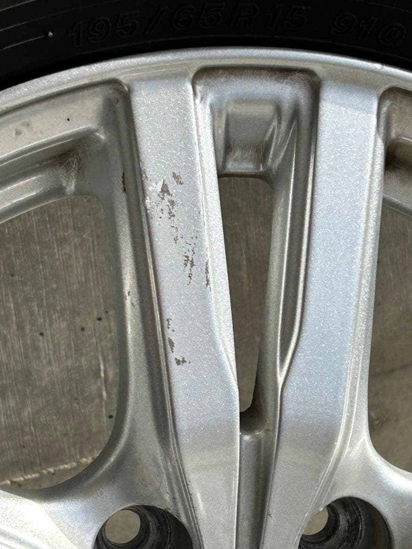 バリ溝！2024製スタッドレス　ヨコハマ195/65R15ホイールセット ４本